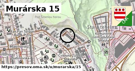 Murárska 15, Prešov