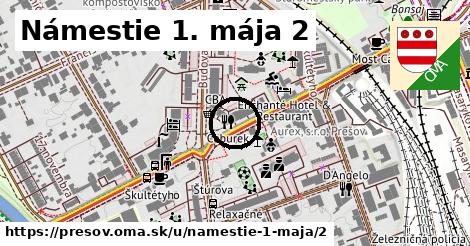 Námestie 1. mája 2, Prešov