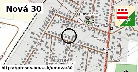 Nová 30, Prešov