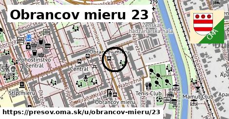 Obrancov mieru 23, Prešov