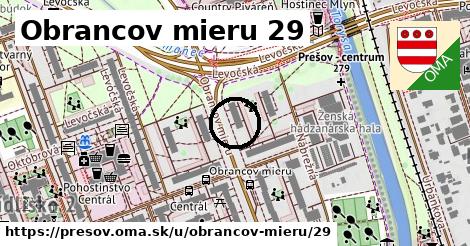 Obrancov mieru 29, Prešov