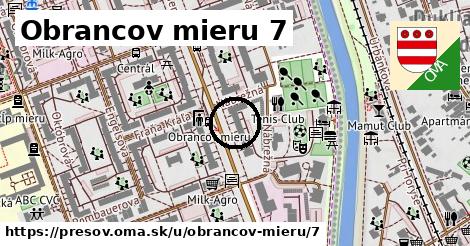 Obrancov mieru 7, Prešov