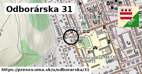 Odborárska 31, Prešov