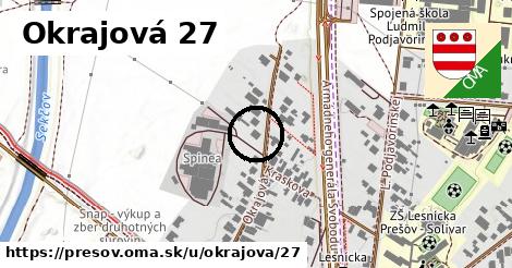 Okrajová 27, Prešov