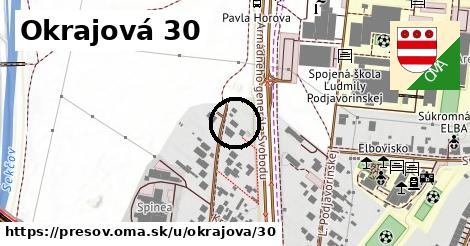 Okrajová 30, Prešov