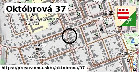 Októbrová 37, Prešov
