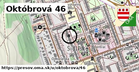 Októbrová 46, Prešov