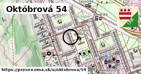 Októbrová 54, Prešov