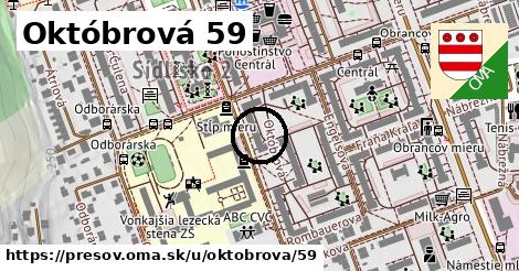 Októbrová 59, Prešov