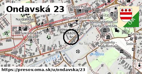 Ondavská 23, Prešov