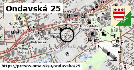 Ondavská 25, Prešov