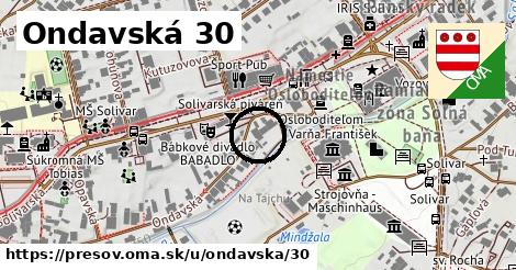 Ondavská 30, Prešov