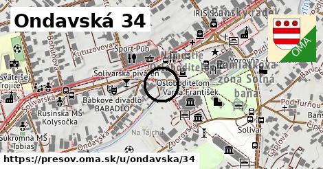 Ondavská 34, Prešov