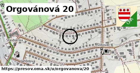 Orgovánová 20, Prešov