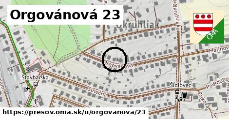 Orgovánová 23, Prešov