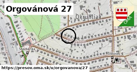Orgovánová 27, Prešov