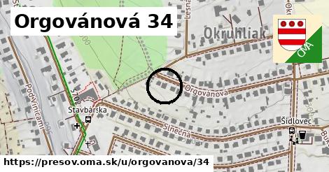 Orgovánová 34, Prešov