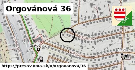 Orgovánová 36, Prešov