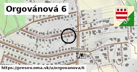 Orgovánová 6, Prešov