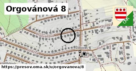 Orgovánová 8, Prešov