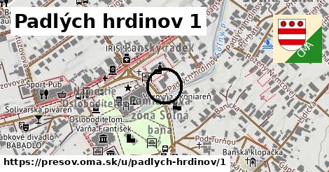 Padlých hrdinov 1, Prešov