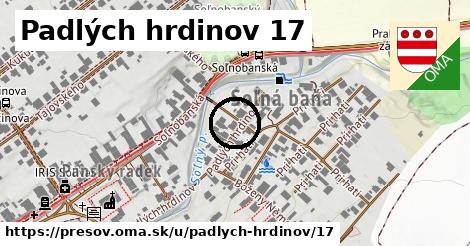 Padlých hrdinov 17, Prešov
