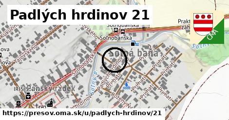 Padlých hrdinov 21, Prešov