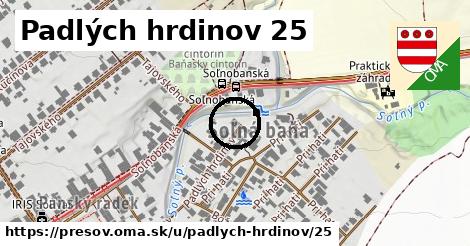 Padlých hrdinov 25, Prešov