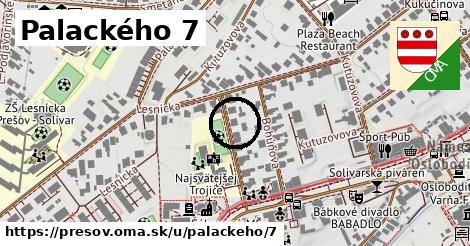 Palackého 7, Prešov