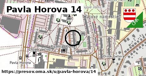 Pavla Horova 14, Prešov
