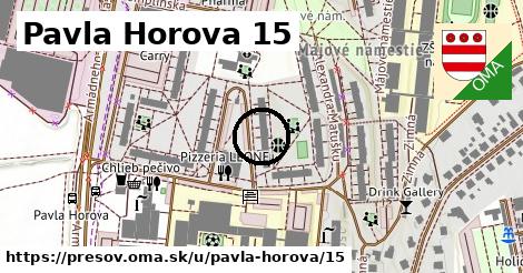 Pavla Horova 15, Prešov