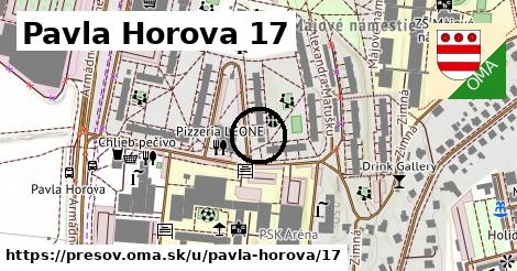 Pavla Horova 17, Prešov
