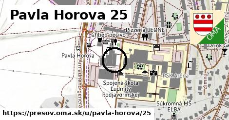 Pavla Horova 25, Prešov