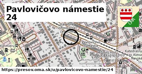 Pavlovičovo námestie 24, Prešov