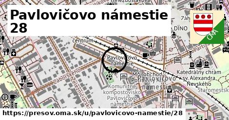 Pavlovičovo námestie 28, Prešov