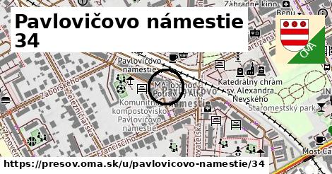 Pavlovičovo námestie 34, Prešov