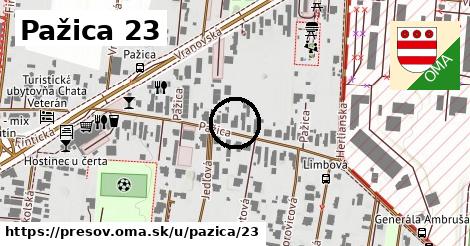 Pažica 23, Prešov