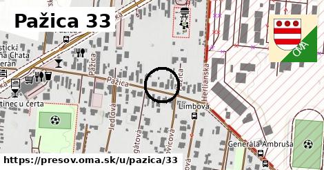 Pažica 33, Prešov