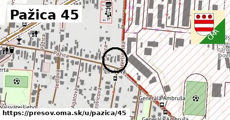 Pažica 45, Prešov