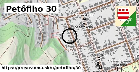 Petőfiho 30, Prešov