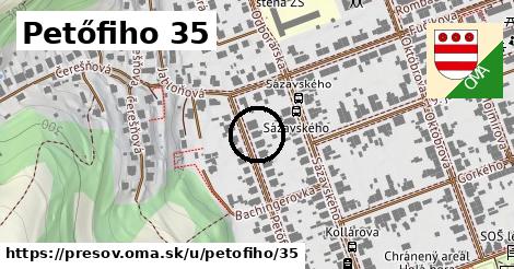 Petőfiho 35, Prešov