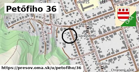 Petőfiho 36, Prešov