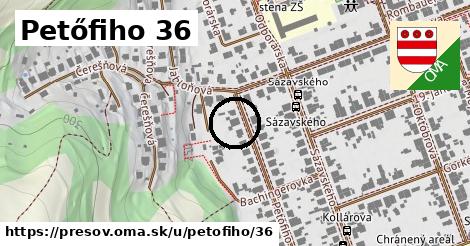 Petőfiho 36, Prešov