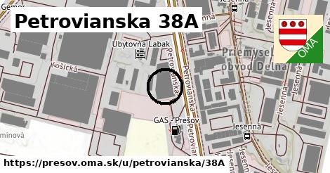 Petrovianska 38A, Prešov