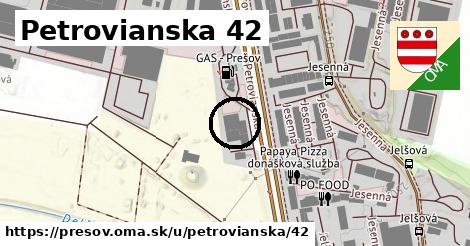 Petrovianska 42, Prešov