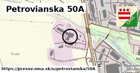 Petrovianska 50A, Prešov
