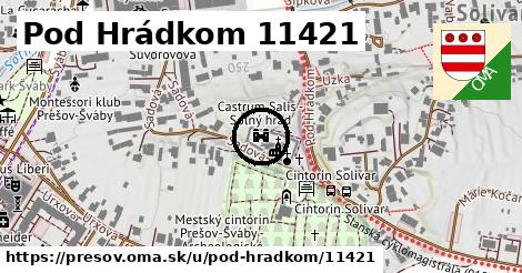 Pod Hrádkom 11421, Prešov