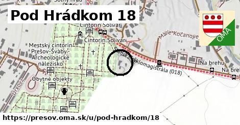 Pod Hrádkom 18, Prešov