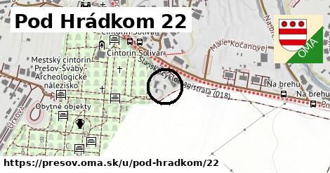 Pod Hrádkom 22, Prešov