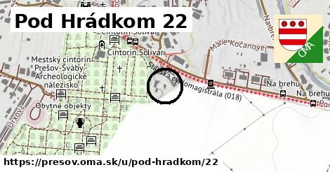 Pod Hrádkom 22, Prešov